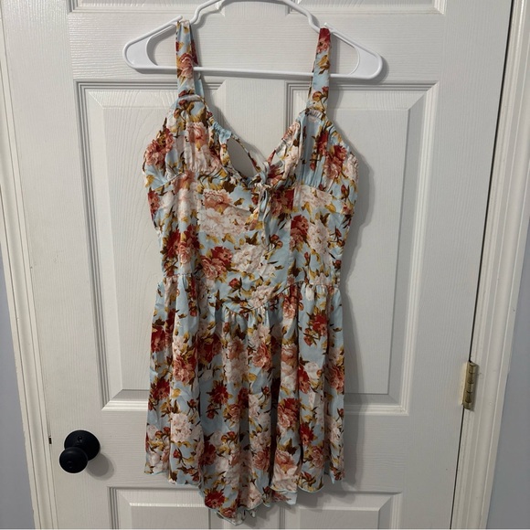 Cider Dresses & Skirts - Cider Floral Mini Dress - Multicolor